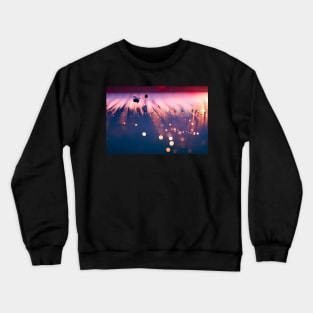 Abstract Flowers Melbourne Bokeh Photo Crewneck Sweatshirt